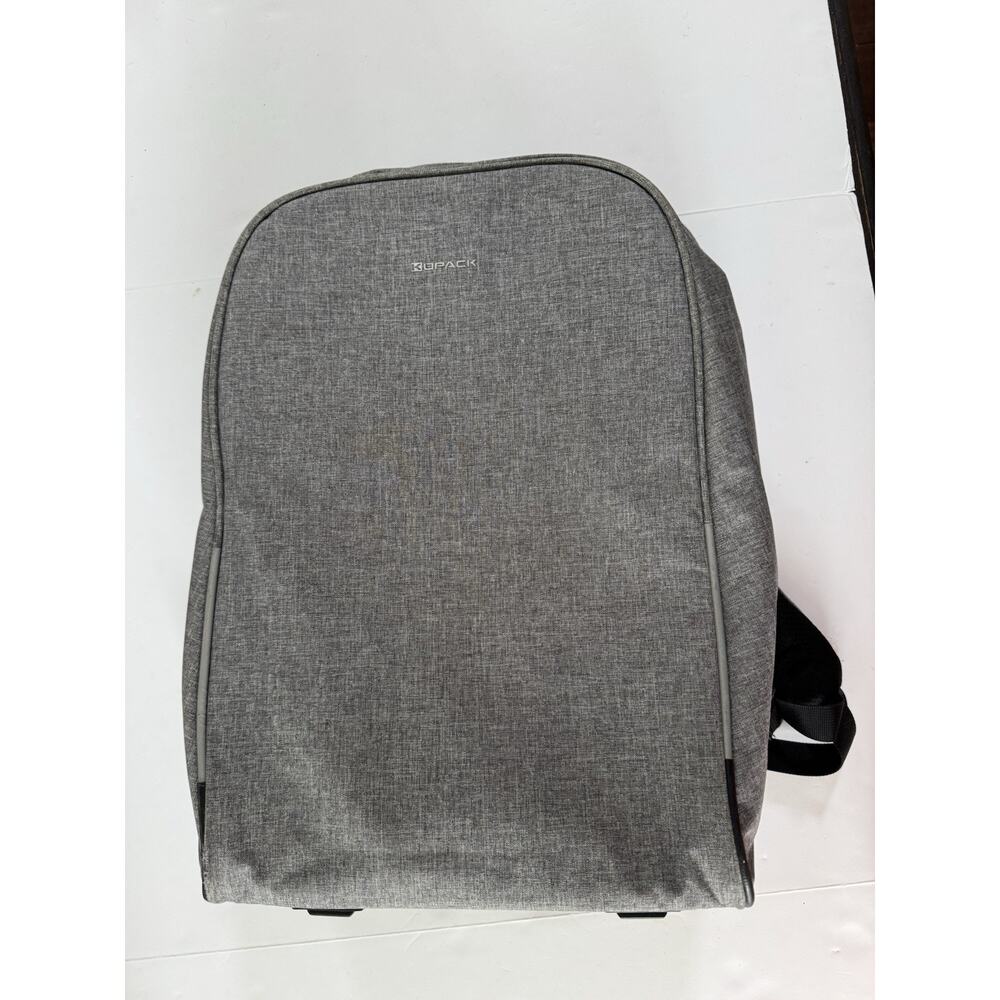 Kopack Laptop Backpack USB Charging Port Anti-Theft Grey Travel Work Bag